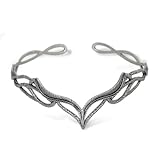 Durchmesser 19,5 cm Der Hobbit Elrond Diadem Elben Kopfschmuck Film Original versilbert in Geschenkbox