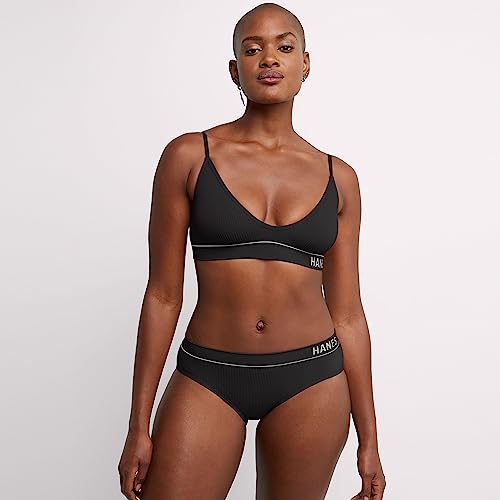 Image of Hanes Women's Originals Seamless Stretch Rib Bikini Panties Pack, Assorted Colors, 6-pack