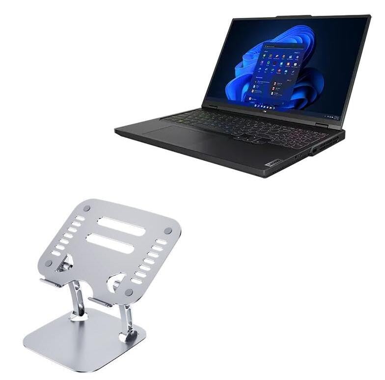 Base ajustable para portátil BoxWave Metallic Silver