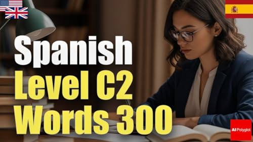 Spanish Level C2 Words 300 | Advanced | Passive listening | Must-Know | with hiragana