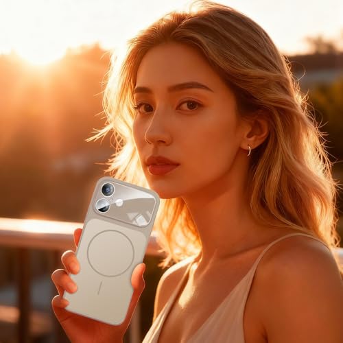 Coque antichoc iPhone 17 magnétique rigide en polycarbonate mat