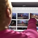 Peloton Row | Rowing Machine with 24” HD, Swiveling Touchscreen - Image 4