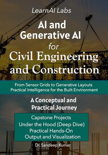AI and Generative AI for Civil Engineering and ... B0G2GSTV1X Book Cover