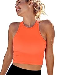 Orange Yoga Gym Tank