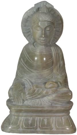 Buddha Radiating Golden Light Naga Land Tibet Sacred Stones Amulet