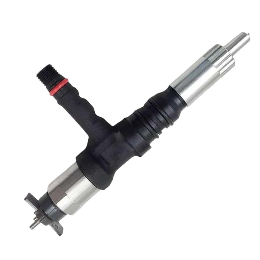 Fuel Injector 095000-6140 6261-11-3200 Compatible with SAA6D140E-5 SAA12V140E-3 Excavator 6D140 Engine Replacement for 0950006140 6261113200