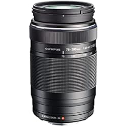 Objetivo 75 300Mm Olympus M.Zuiko - Objetivo digital ED 75 - 300mm F4.8 - 6.7 II (18/13, 0,9 m, 4,8 - 6,7, 75 - 300 mm, Olympus Pen, OM - D), negro
