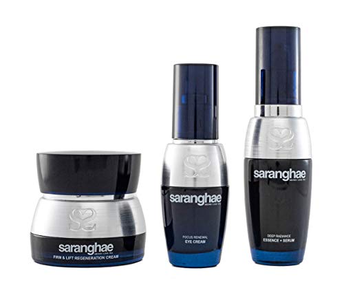 The Anti Aging Trio: Deep Radiance Essence + Serum, Firm and Lift Regeneration Cream, Focus Renewal Eye Cream - An Intense Focus On Healing And Repairing