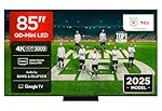 TCL C7K 85 Zoll 4K QD-Mini-LED Fernseher (85C7K, 215 cm, 4K, HDR10, Dolby Vision IQ, Dolby Atmos, DTS:X, HDMI 2.1, AMD FreeSync Premium Pro, AirPlay 2, 144Hz & 288Hz, Bang & Olufsen Audio, Google TV, 2025)