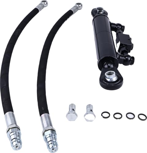 Solarhome New Hydraulic Top Link Cat. 1-1 with Locking Block 16 1/8” - 22 7/16” with 2 x Hose, 2-Way Check Valve Hydraulic Cylinder Compatible with Tractors, Excavators by Solarhome - Image 2