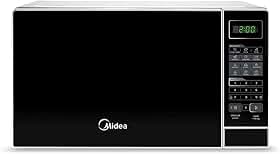 Micro-ondas Midea MRAS21 700w 20 Litros Branco com Porta Preta 127v