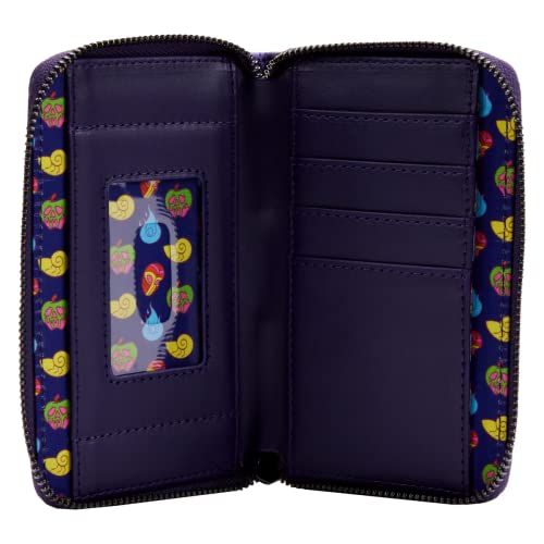 Loungefly Disney Villains in the Dark Zip Around Wallet3