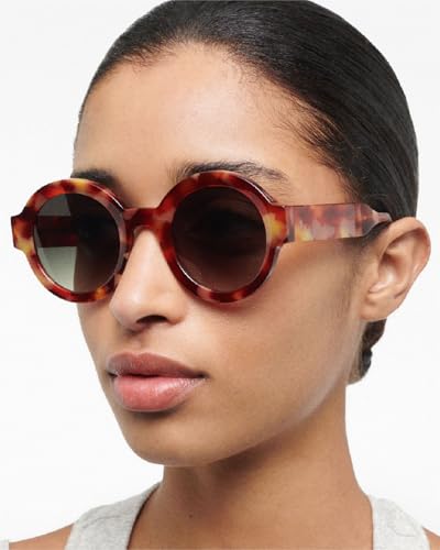 Gigi Studios Lunettes soleil mixtes acétate vert écaille C - 6