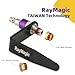 RayMagic Steel Pneumatic Tool Rafter Hook 360° Swivel Hanger, Durable,Reusable Metal Organaizer Adjustable Easy Install Hooks with 1/4