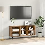Forme : Rectangulaire Générique Meuble TV en Bois Ancien Bois Ancien Bois d\'ingénierie, Métal Moyen,Meubles,Meubles TV,Marron,16.7 KG,875113