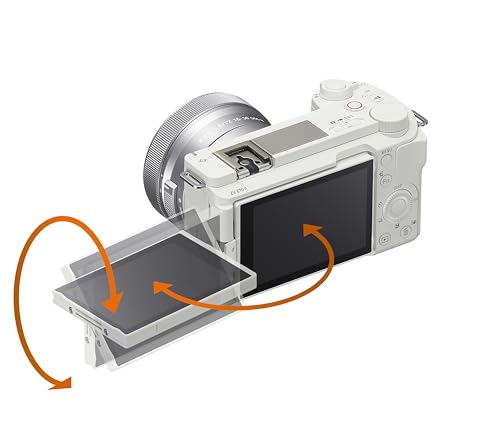 Image of Sony Alpha ZVE10 II - APS-C Interchangeable Lens Mirrorless Content Creators' Camera - White - with Lens