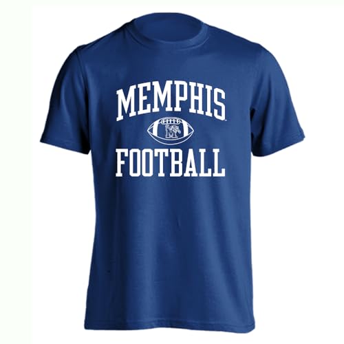 Sport Your Gear Memphis Tigers Football Game Day Traditions Short Sleeve Royal 2XL T-Shirt – Officially Licensed College Fan Tee – University of Memphis Apparel