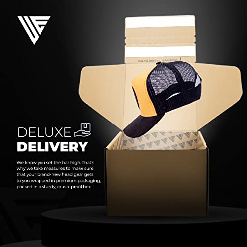 Image of Urban Effort Trucker Hat for Men - Mesh Back Baseball Cap, 5 Panel Snapback Hats for Men and Women