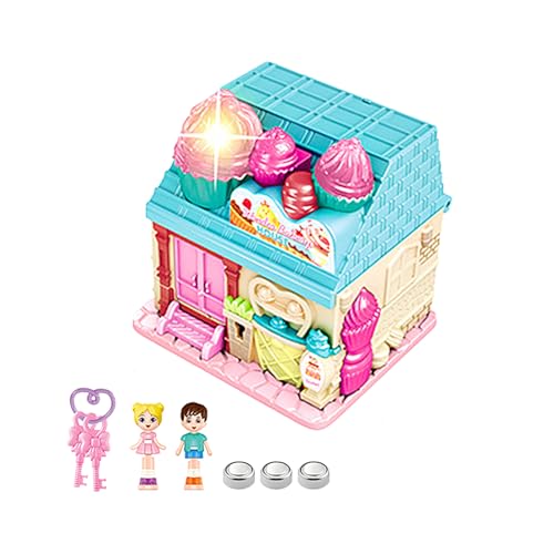 Generico Maison de princesse - Ensemble de jeu magique pour - Faites semblant de construire des jouets de jeu avec , maison de de rêve pour 3 ans