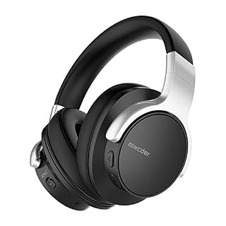 Mixcder E7 Casque sans Fil Bluetooth à Réduction de Bruit Active avec Micro, Audio Stéréo et 50H de Musique, Noir - Les Beatles, Paul McCartney, John Lennon, RIngo Starr, George Harrison