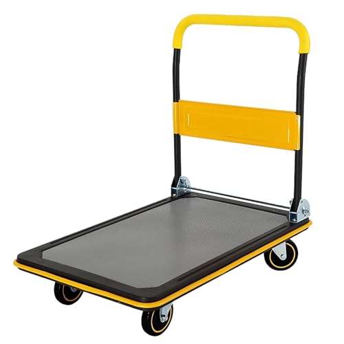 Chariot à 4 roues pour le transport de charges lourdes sans effort physique