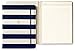 Kate Spade New York Women's Legal Notepad Folio (Navy Stripe)