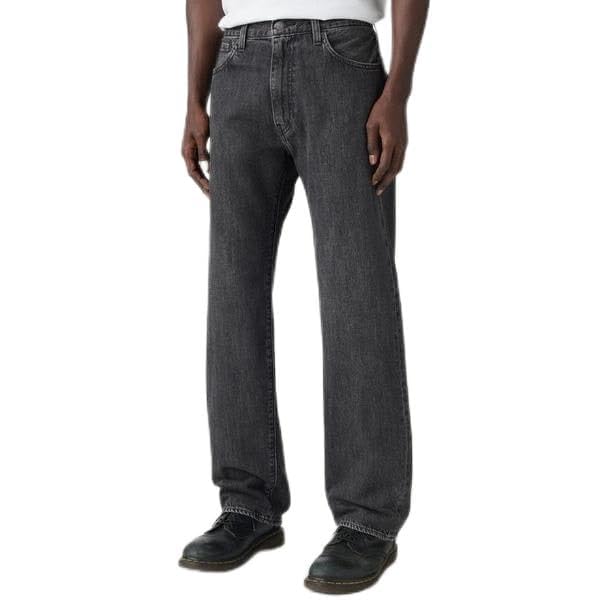新品未使用リーバイス555'96 ブラックリラックス　ストレートW34 L32 Levi's ジーンズ Levi's/リーバイス 555 リラックスストレート