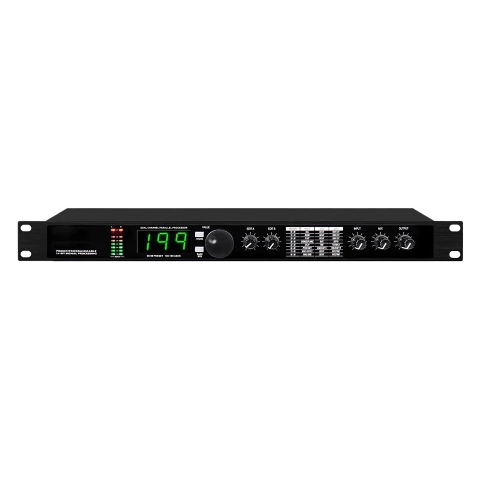 Graphic Equalizer GAX-4II Professional Digital Reverb And Multi Effect DSP Processor Audio Processor Equalizer Vocal Microphone