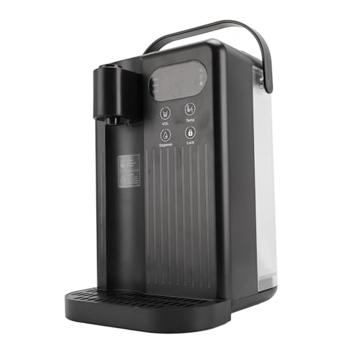 Water Boiler and Warmer, 3L Instant Hot Water Dispenser, 12 Adjustable Water Temperature Settings Countertop Water Boiler with Child Lock for Table Top (US)