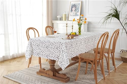 Protection de table pour salle à manger nappe coton Daesar - 3