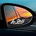 Set 2 Pcs Be Still and Know That I am God Rearview Mirror Decal Funny Christian Bible Verse Sticker Water Bottle Window Vinyl Waterproof 3,5x1,2 inch Car Decals for Friend Coworker Dad Mom