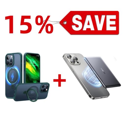 TORRAS 5,000mAh MiniMag Power Bank — Buy Together to Save 15%