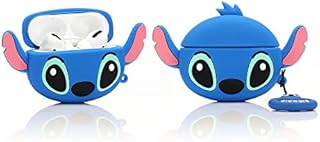 YIGEYI Silicone Case Compatible with Airpods Pro Funny Cute 3D Cartoon Cover [DSN Animation Avatar Design] (Big Ear Stitch)