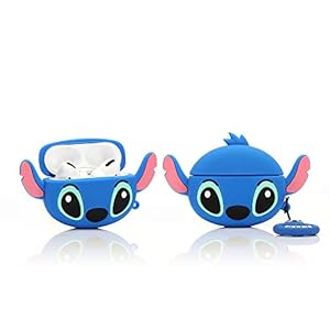 YIGEYI Siliconen Case Compatibel met Airpods Pro Grappige Leuke 3D Cartoon Cover [Cartoon Series Avatar] (Big Ear Stitch…