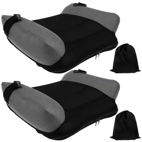 Siège rehausseur sans dossier gonflable compact lot de 2 pour voiture