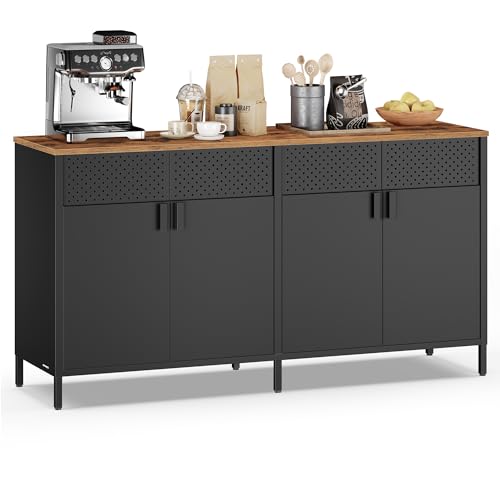 SONGMICS Armario de Almacenamiento Aparador