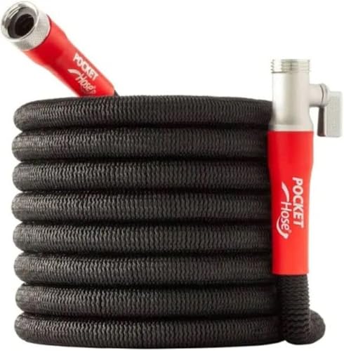 Pocket-Hose-Silver-Bullet-34-Inch-X-50-Ft-Plastic-Expanding-Garden-Hose Pocket Hose Silver Bullet 3/4 Inch X 50 Ft. Plastic Expanding Garden Hose - Image 1