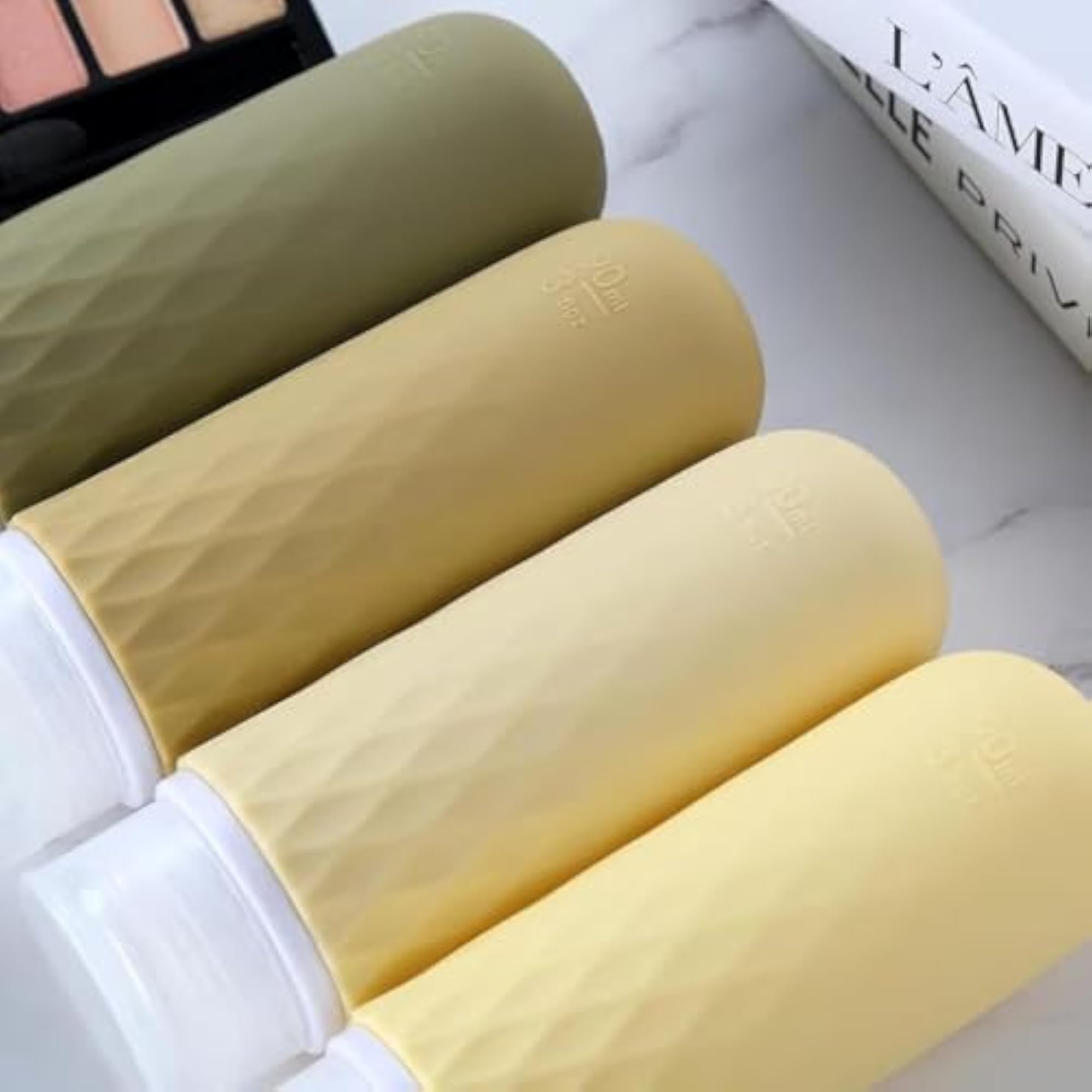 Silicone Travel Refillable Squeeze Bottles for Shampoo Conditioner Lotion