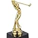 Juvale Golf Trophy - Gold Award Trophy for Golf Tournaments, Competitions, Parties - Kids and Adults - Plastic, 3 x 7 x 3 Inches (7.6 x 17.8 x 7.6 cm)