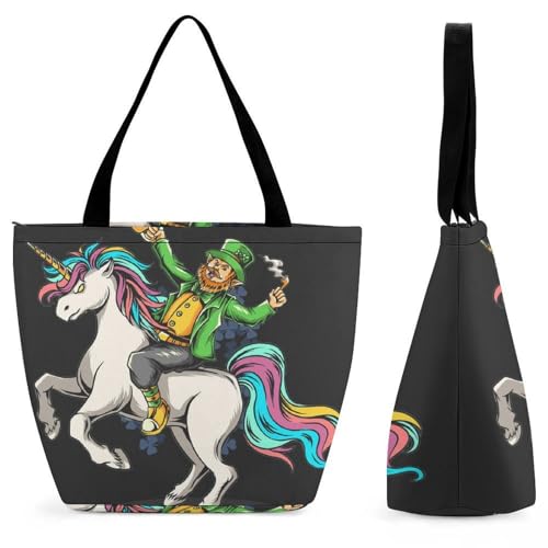 Sac de voyage Saint-Patrick pour femme grand sac à main à bandoulière spacieux