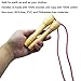 M-jump 4 pack Fitness Jump Ropes, Classic Wooden Handles, Outdoor Fun Activity, Great Party Favor, Exercise Activity for Kids