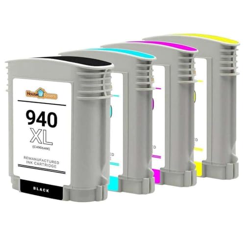 Cartouche d'encre 940XL pack de 4 pour imprimer vos dossiers à la maison