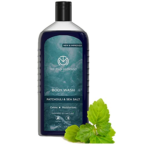 The Man Company Perfumed Body Wash Patchouli & Sea Salt Shower Gel