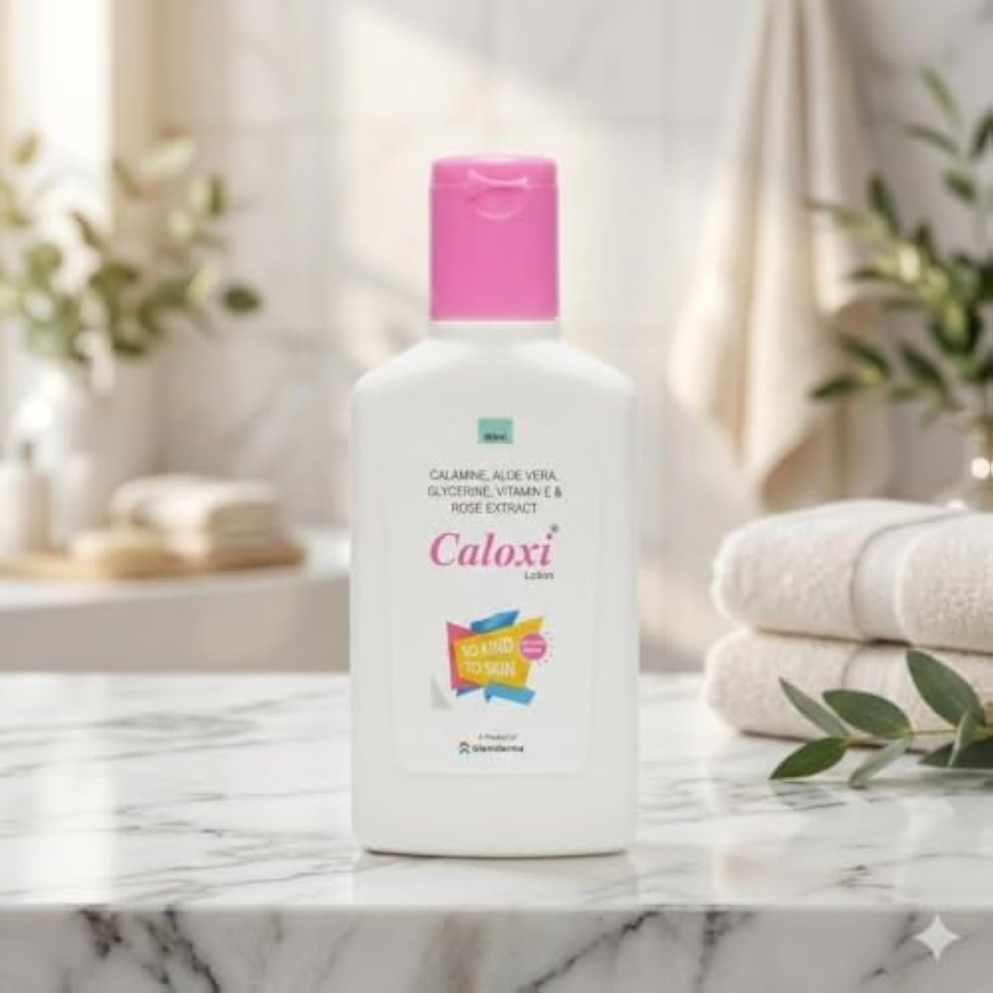 Gentle Lotion with Vitamin E & Rose Extract, Hydrating Moisturizer