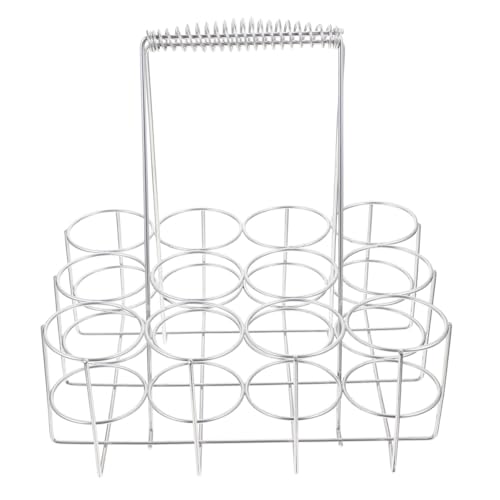 Porte-bouteilles de bière pratique, panier léger en fer résistant - 2