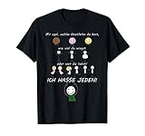 Mir egal welche Hautfarbe du hast, wie schwer du bist oder wen du liebst. Ich hasse jeden. Dieser lustige, witzige und cooler Spruch mit süßen Comic Strichmännchen Zeichnungen ist ein Statement für Toleranz, Homosexualität & Antirassismus.