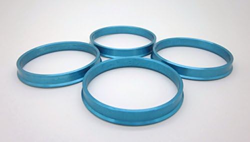 AccuWheel ACHR72-5710M Aluminum Wheel Hub Centric Rings (72.62mm OD to 57.10mm ID) - Pack of 4 Hubrings