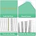 HAUTOCO Check Registers for Personal Checkbook, Transaction Expense Ledger Log Book for Small Business, Checking Account Register Book to Track Payments, Deposits, Finances, 8.4 x 6.2'', Mint Green