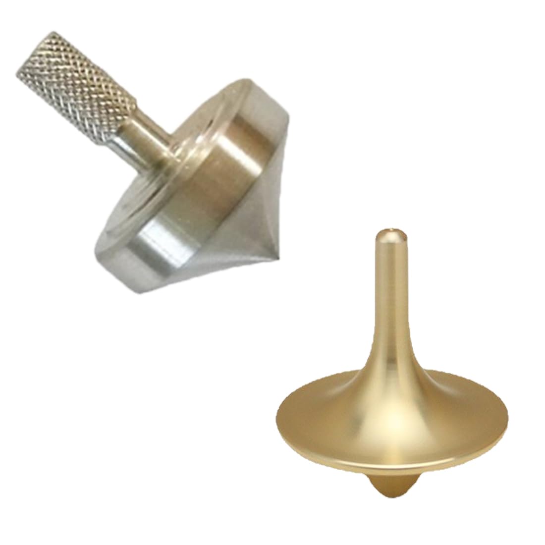 Tomedeks 1 Piezas Peonza Giratoria De Metal De Precisión, Peonza Metal, Peonza Punta Giratoria, Tiempo De Rotación Prolongado, Más De 5 Minutos Fácilmente, Juguete Edc Portátil,con Bolsa