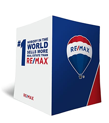 Real Estate Remax Folder Blue and White - Pocket Folders 25 Pack - Remax Real Estate Presentation Folders - Remax folders with Pockets